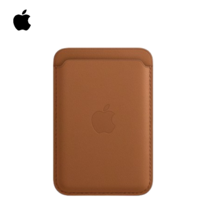 APPLE Porte cartes en cuir MagSafe iPhone Havane 2
