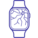 icone apple watch ecran casse